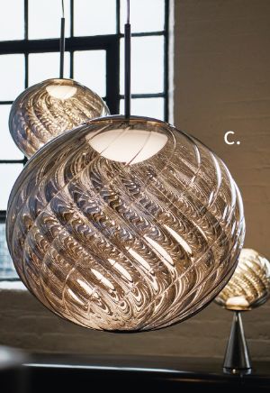 「WHIRL 45 PENDANT SILVER」