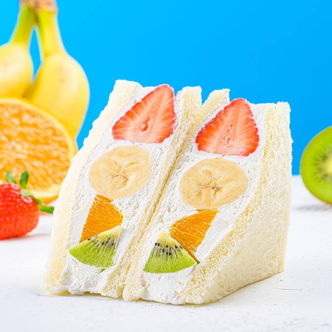 4種のフルーツサンド