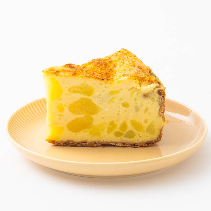 ツルカフェのさつまいもとクリームチーズのキッシュ