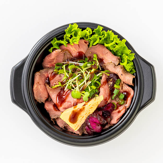 大丸札幌店のどんぶりグランプリ 洋食コノヨシコノヨシ特製ローストビーフ丼