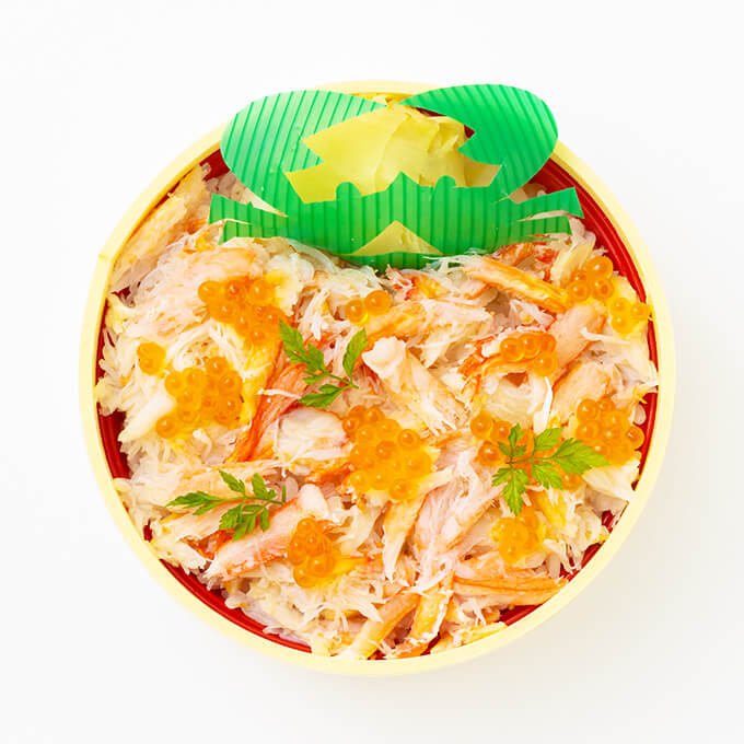 大丸札幌店のどんぶりグランプリ かに家かに合わせ丼