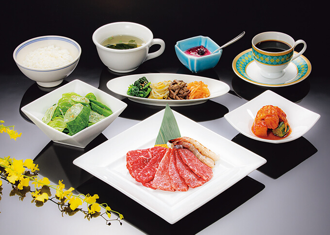 叙々苑ミックスランチ
