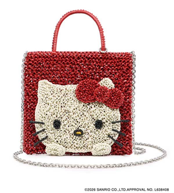 〈HELLO KITTY〉ROSSO SCURO OPACO