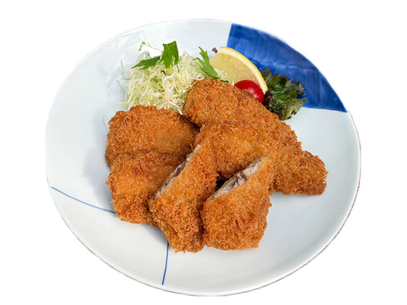 バラモン食堂の松浦アジフライ