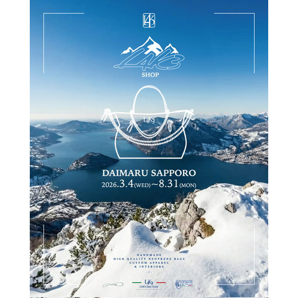 L4K3／レーク〉POP-UP SHOP 【大丸札幌店】