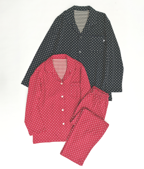 スノーポイント 接結 婦人・紳士パジャマ