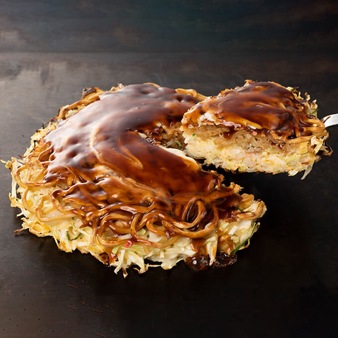 鶴橋風月ぶた玉モダン焼きの画像