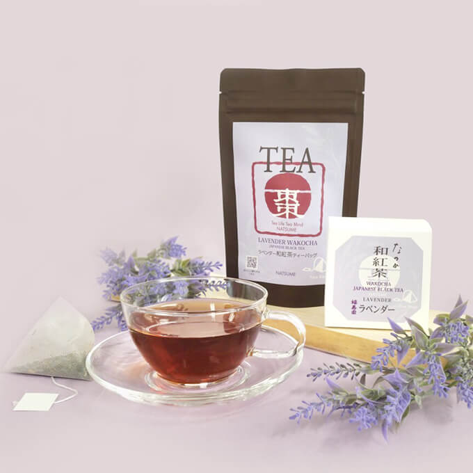 ラベンダー和紅茶