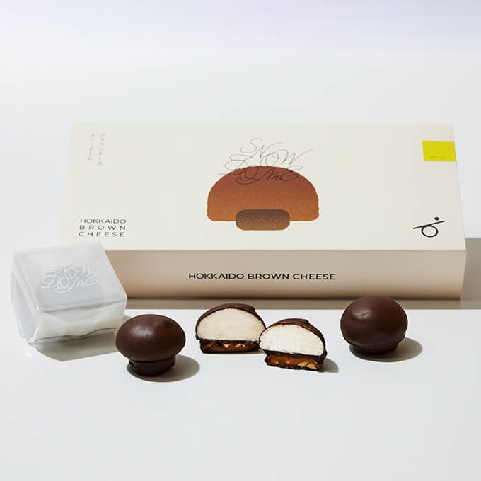 北海道ブラウンチーズスノードーム