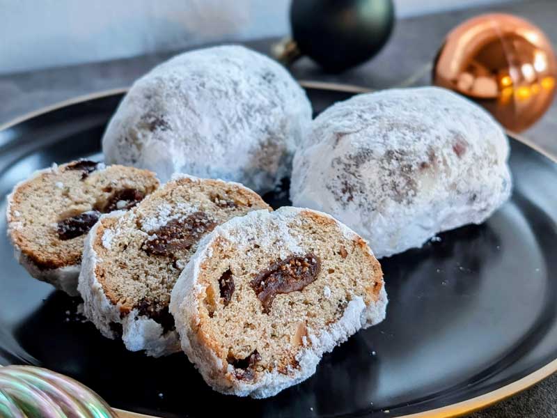 ごろっといちじくのシュトーレン 断面