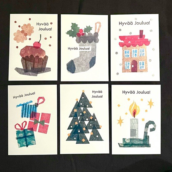 YOKO SATOのクリスマスカードセット