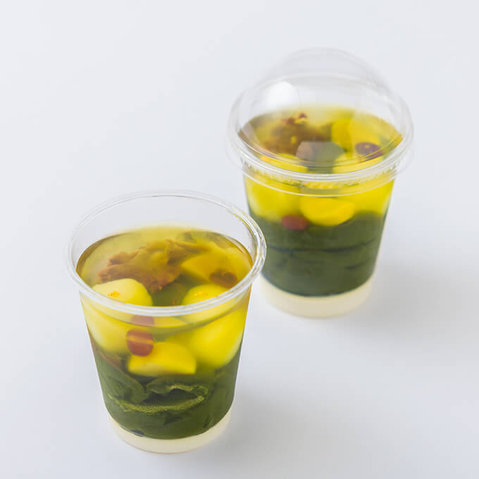 あんみつお抹茶ゼリー