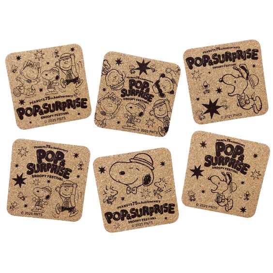 コルクコースター（ランダム1種⼊り）