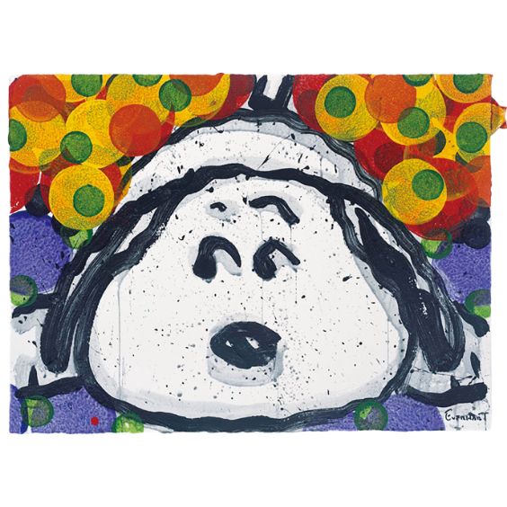 「The Side Eye」ミックスドメディアシルクスクリーン&times;ジークレー）版画