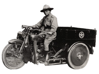 
                                外商の配達員（昭和初年）