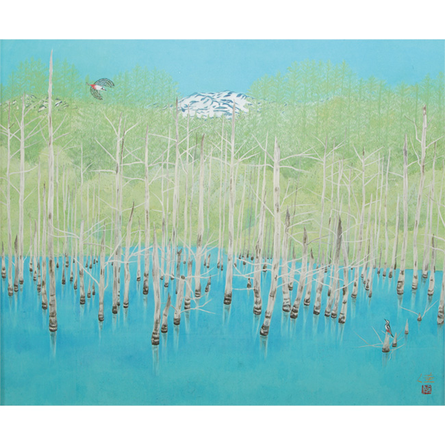 猪熊 佳子 日本画展 ｰ森に夢見てｰ | Artglorieux アールグロ