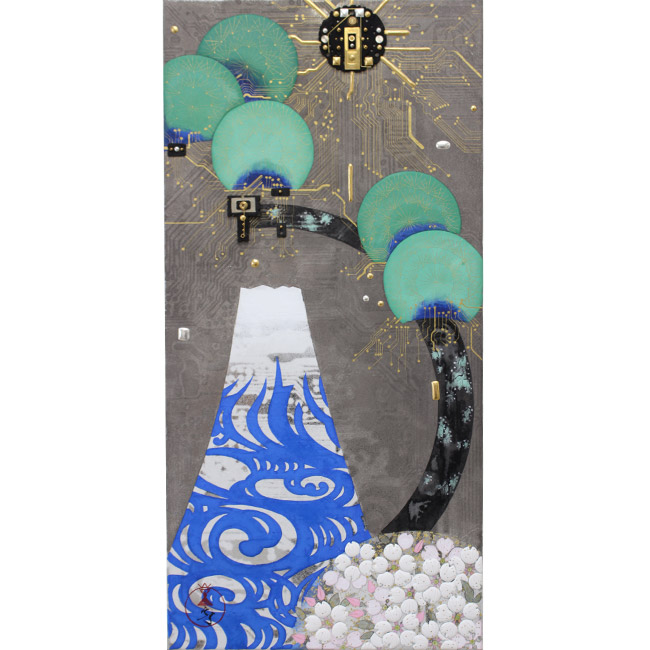 咲き乱れる「京琳派」半導体×花 ｰ西嶋豊彦 日本画展ｰ | Artglorieux