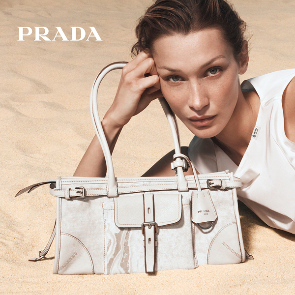 【美品】プラダ　PRADA 麻のキュロット PRADA（プラダ）〉期間限定ショップ 【大丸心斎橋店】