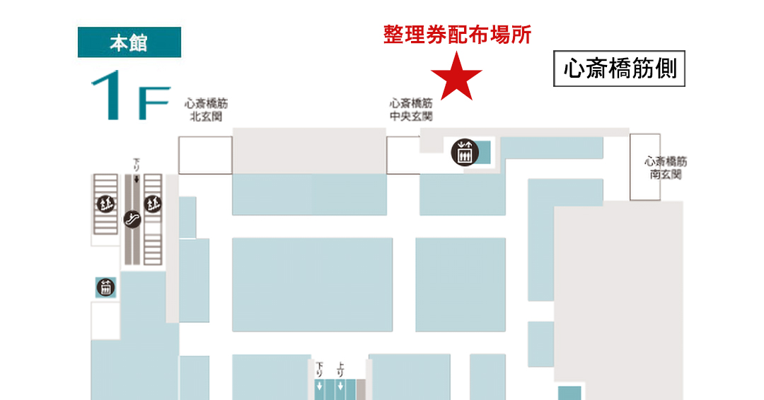 整理券配布場所