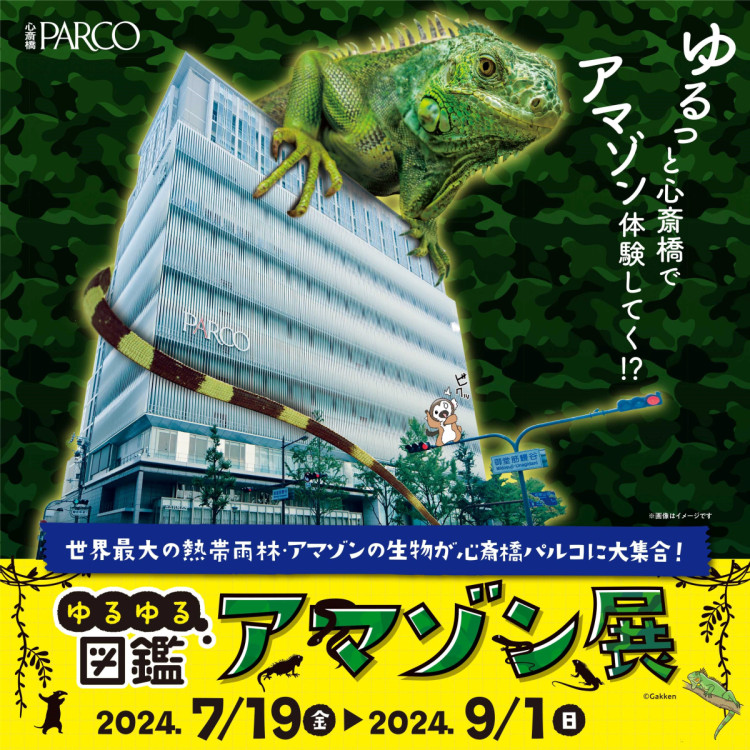 ゆるゆる図鑑 アマゾン展