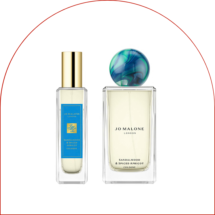 〈JO MALONE LONDON〉 サンダルウッド & スパイスド アプリコット コロン
