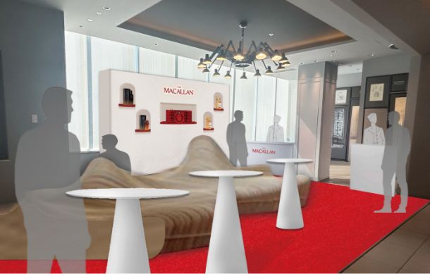 ザ・マッカラン スペシャルラウンジ イメージ図