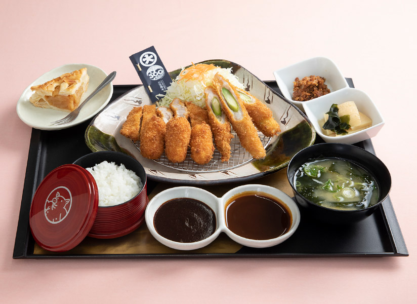 みそかつ 矢場とん 大阪大丸心斎橋店「春の盛り合わせ御膳」