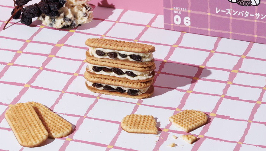 バターのいとこ レーズンバターサンド(画像)