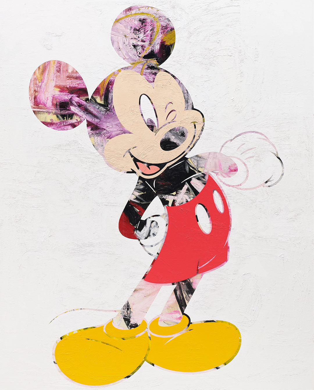 Mickey Mouse -happy face-