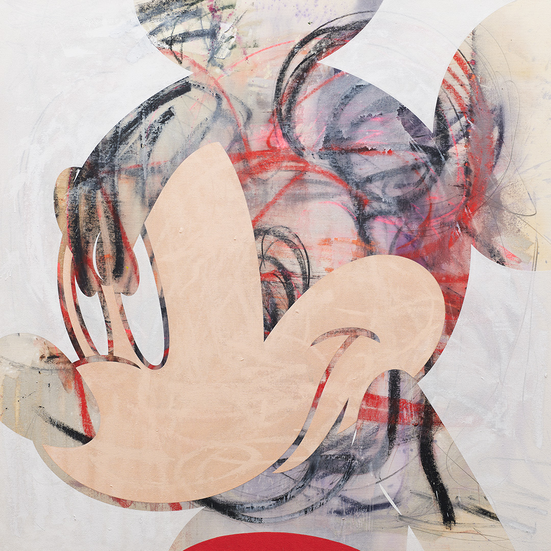 Mickey Mouse -angry face-