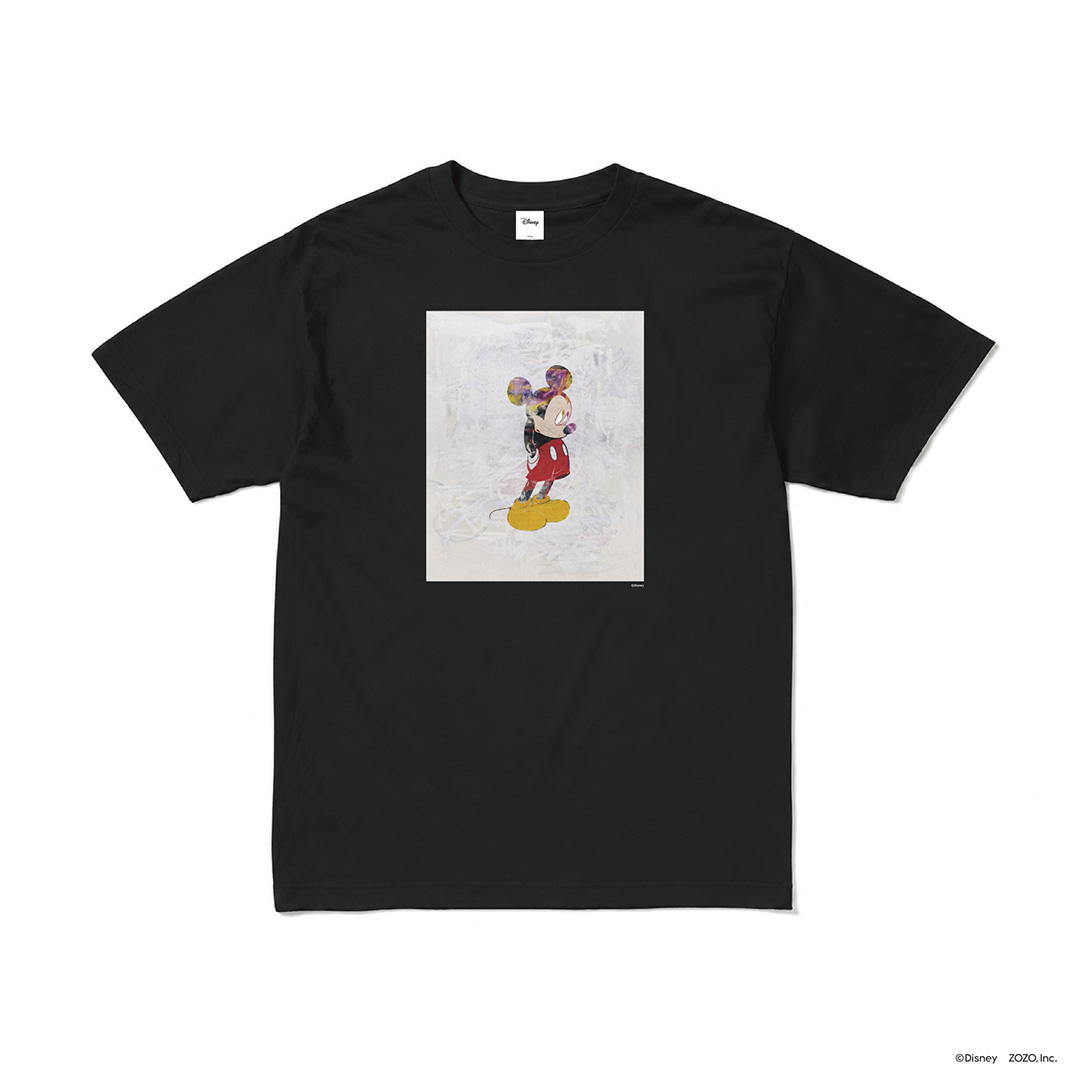 Mickey Mouse - Happy Face - / T-shirt Designed by Yukimasa Ida
