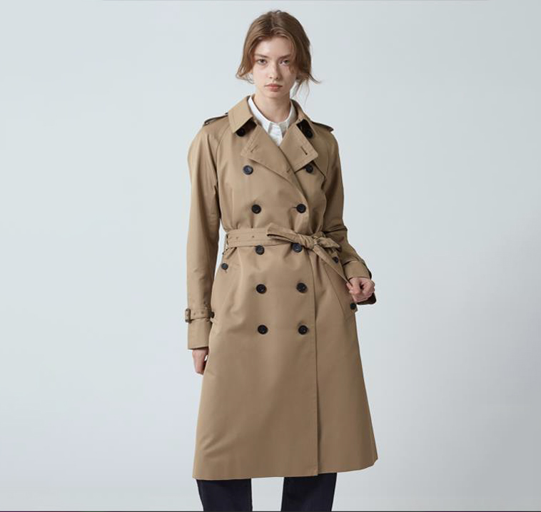 〈アクアスキュータム〉NEW AQUA TECHトレンチコート