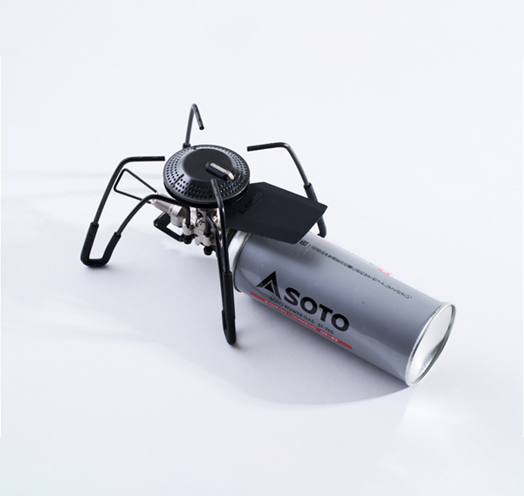 〈SOTO〉レギュレーターストーブRange(レンジ) オールブラックエディション