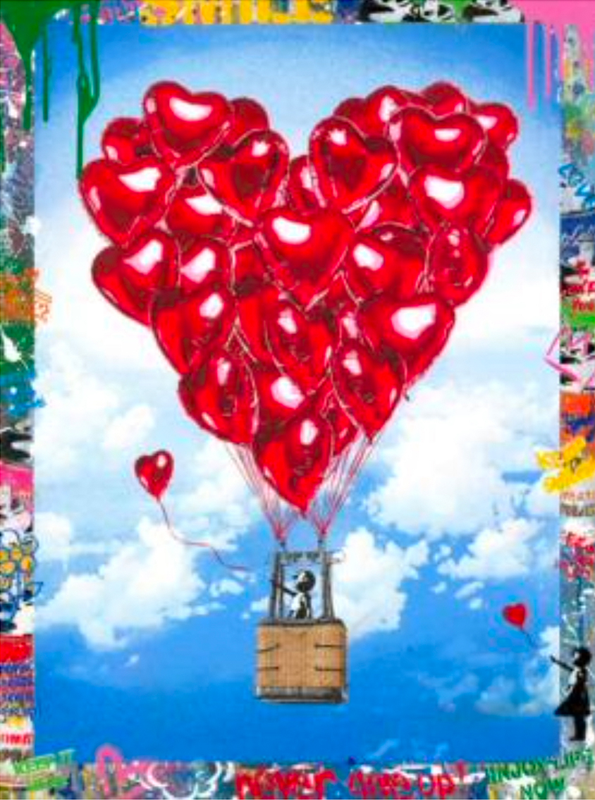 Mr.brainwash「Love Above All」