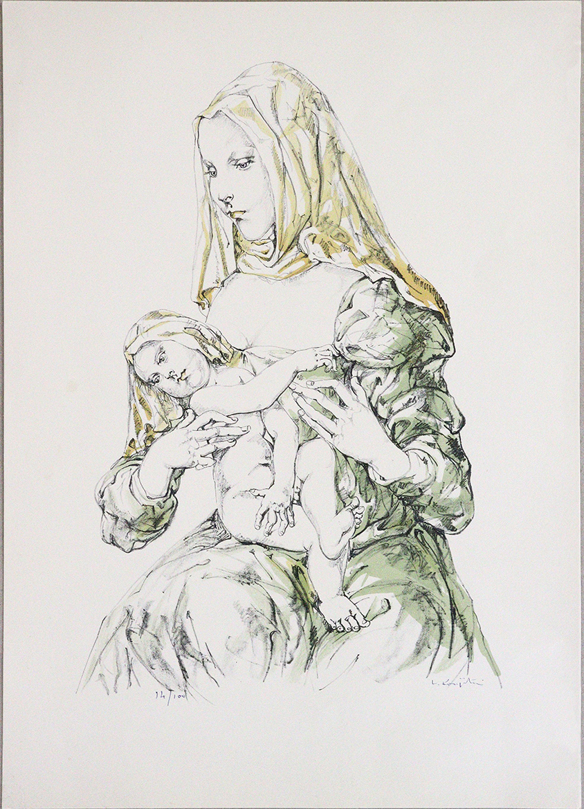 藤田 嗣治「聖母子Ⅱ」