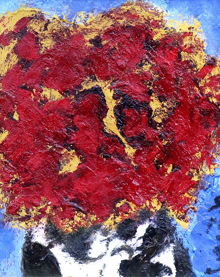 三岸節子「花（ヴェロンにて）」