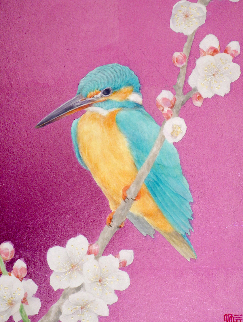 三枝淳「翡翠図」