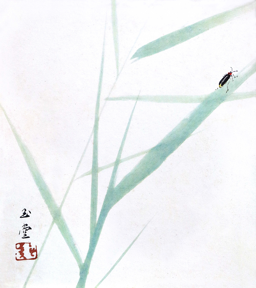 ［夏］川合 玉堂「蛍」