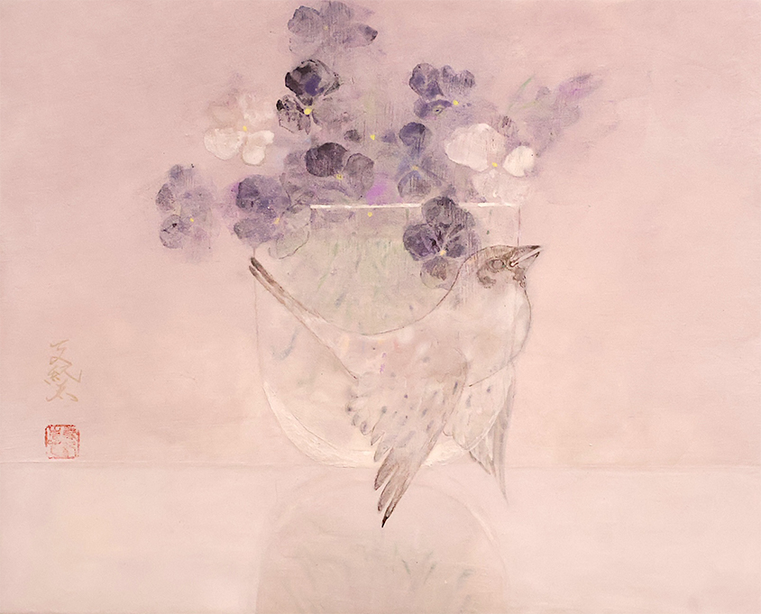 森友紀恵「春の滲み」 