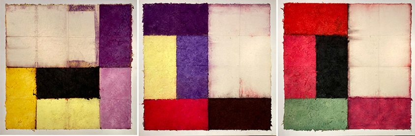 （左から）「U-98-A on the roof」 「U-98-B on the roof」 「U-98-C on the roof」 