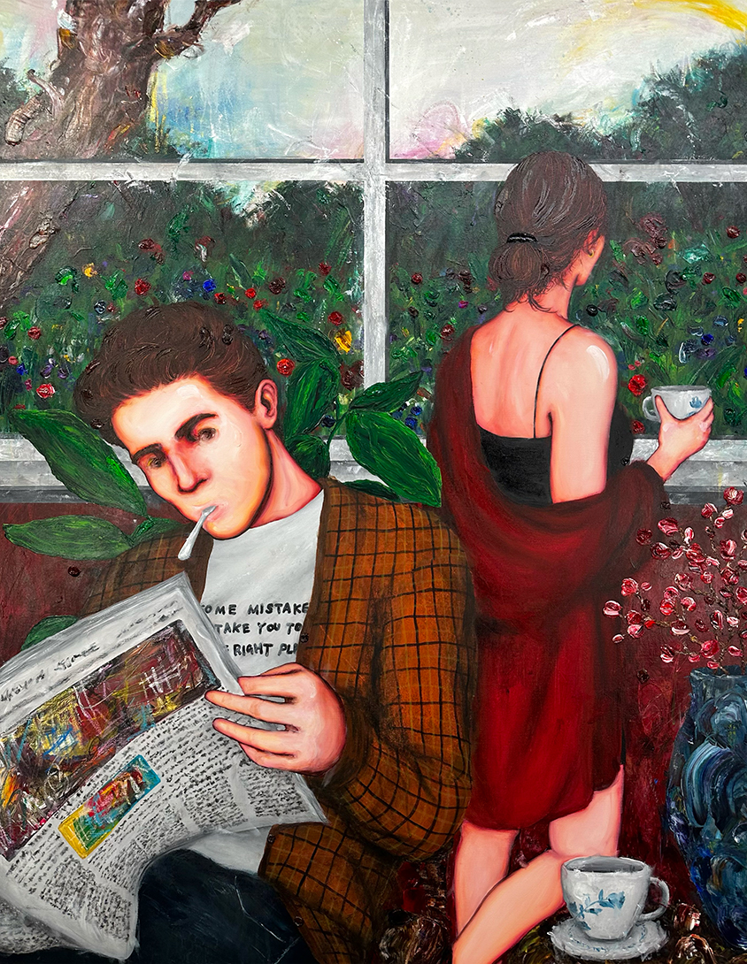 KAZUSA MATSUYAMA「Anonymous Portrait -Where the garden watches-」 