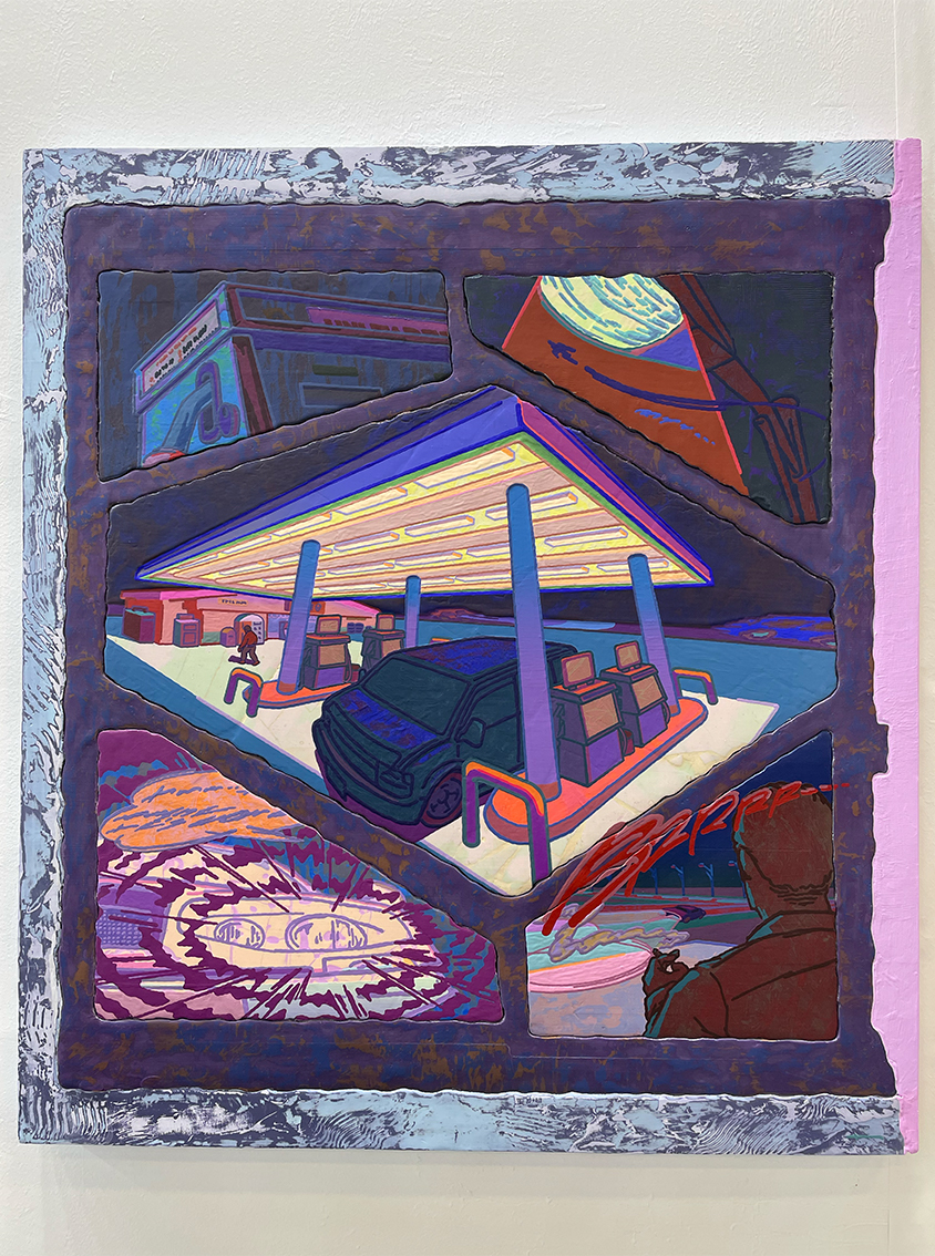 一林保久道「Gas station」 