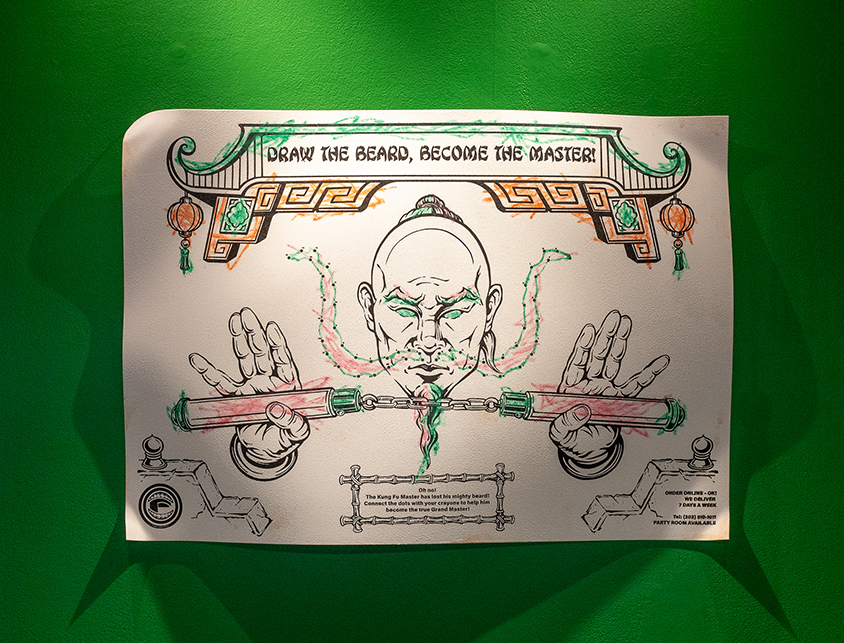 神出謙「Grand Master-Coloring Placemat」