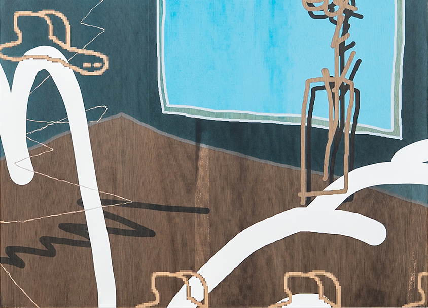 西田彩乃/Ayano Nishida「日差しの通る部屋(日差しの影) ​」