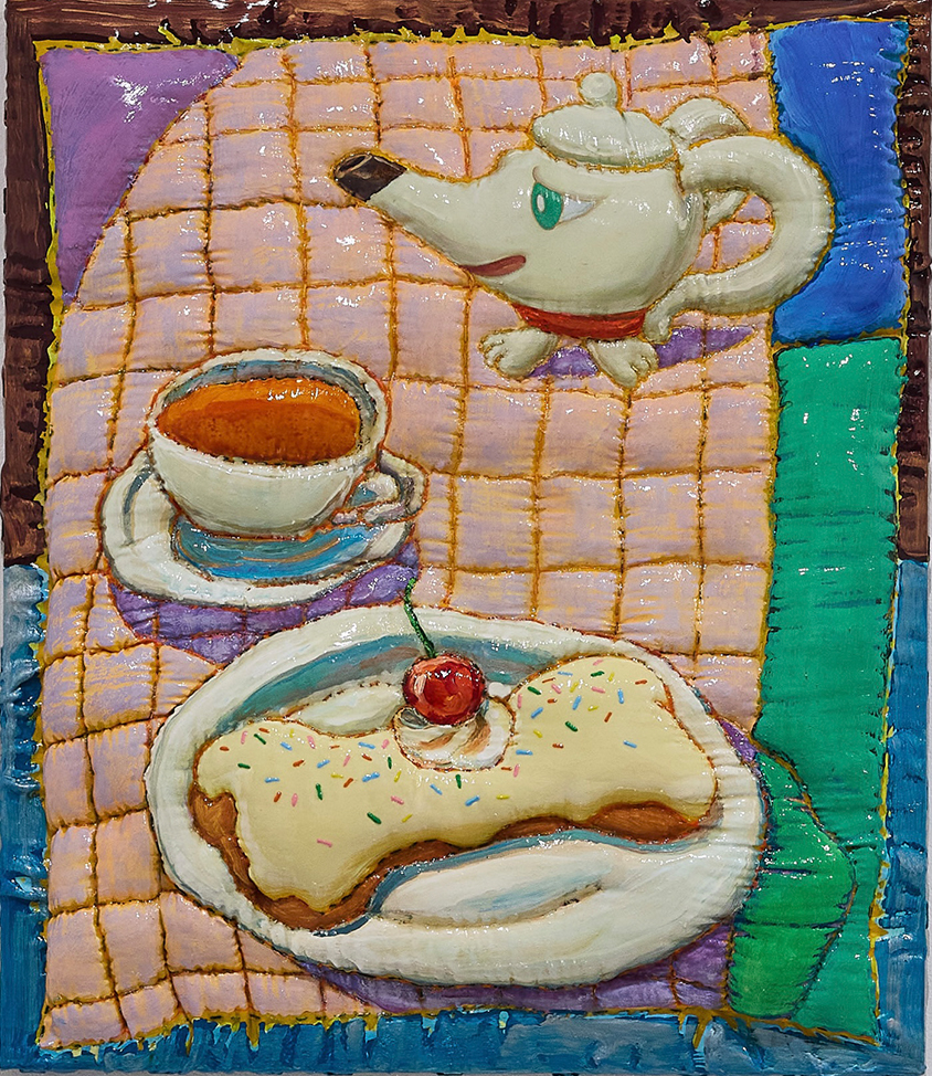 青山夢 「Dog Tea Party」