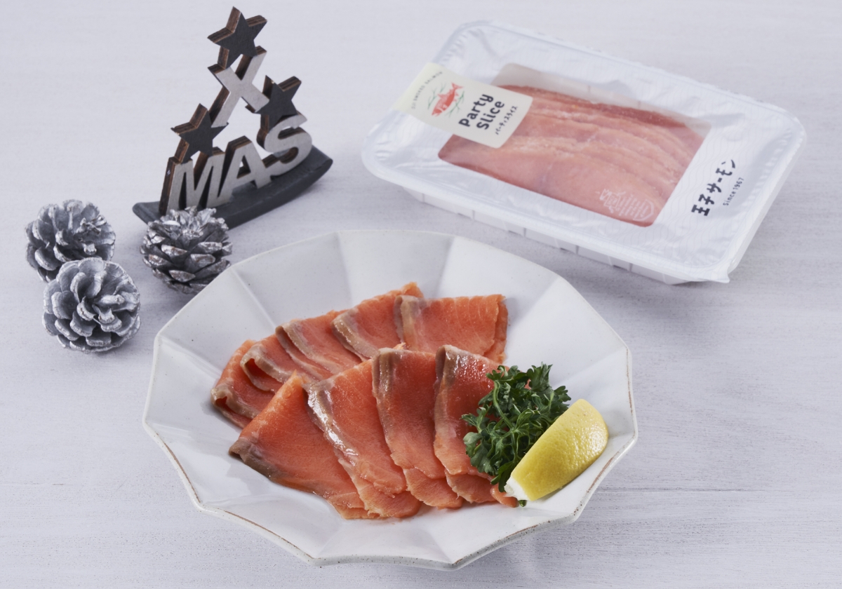 ＜ 共同水産 ＞王子サーモン　パーティースライス
