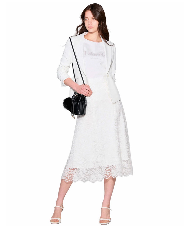 〈ピンキー＆ダイアン〉トリアセツイルテーラードジャケット