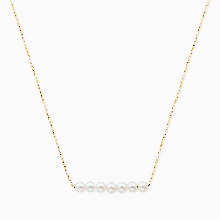 〈フェスタリアビジュソフィア〉K10YG 淡水パールネックレス62970-223880000