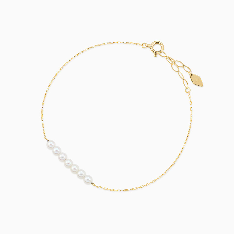 〈フェスタリアビジュソフィア〉K10YG 淡水パールネックレス<br>62970-223880000