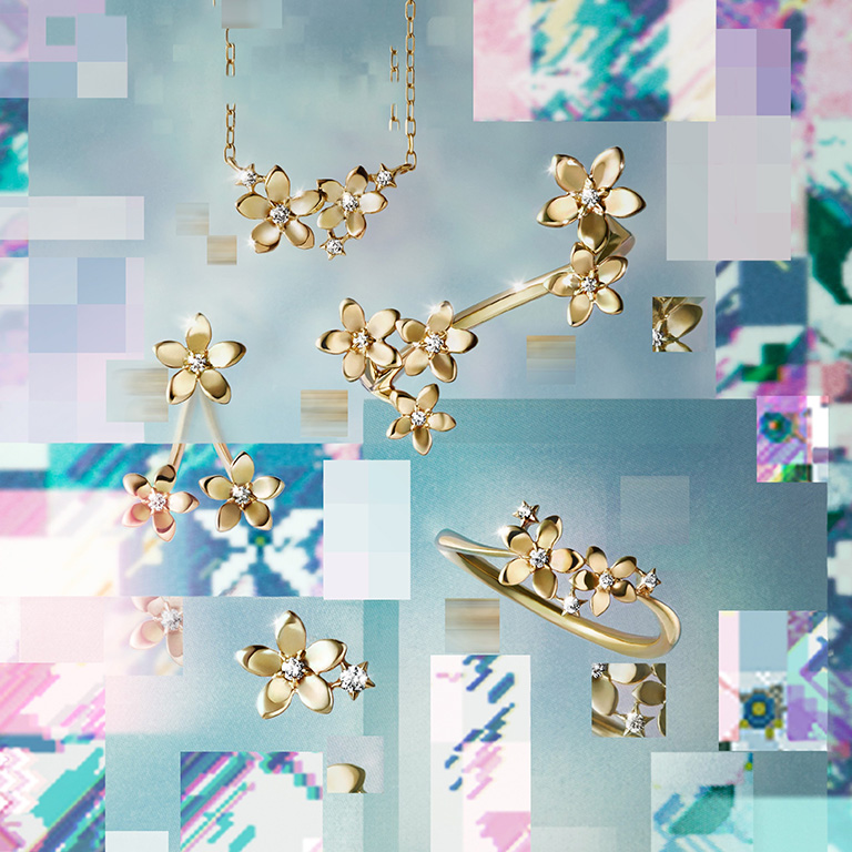 〈スタージュエリー〉K10YG